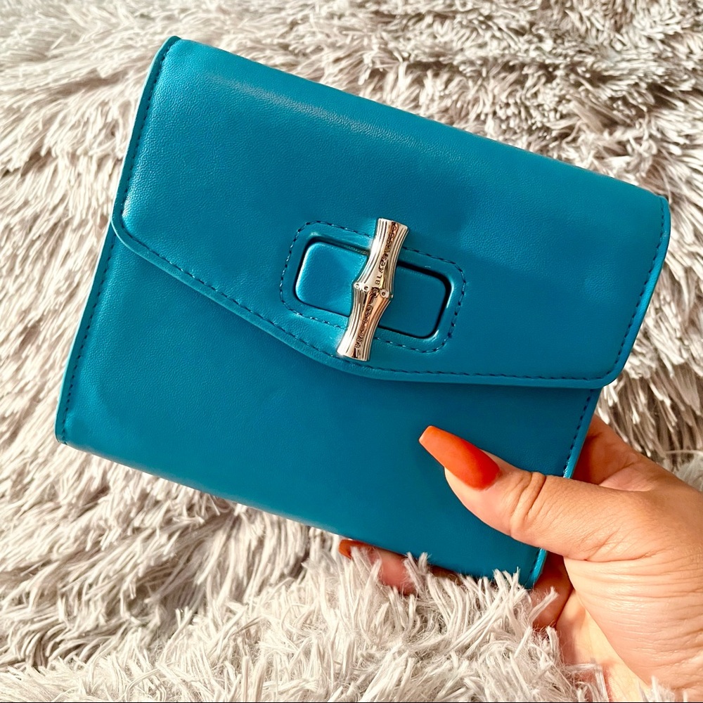 🚨 FINAL MD 🚨 Brandon Blackwood “Ayala” wallet-on-strap bag in blue